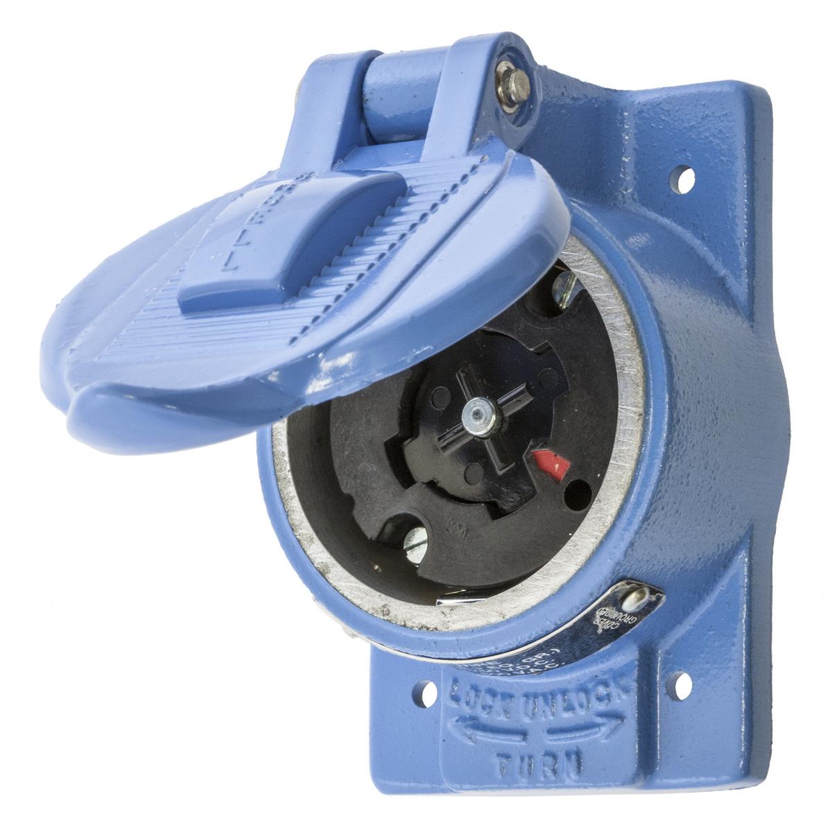 Hubbell Wiring Device-Kellems HBL25250 Locking Receptacles