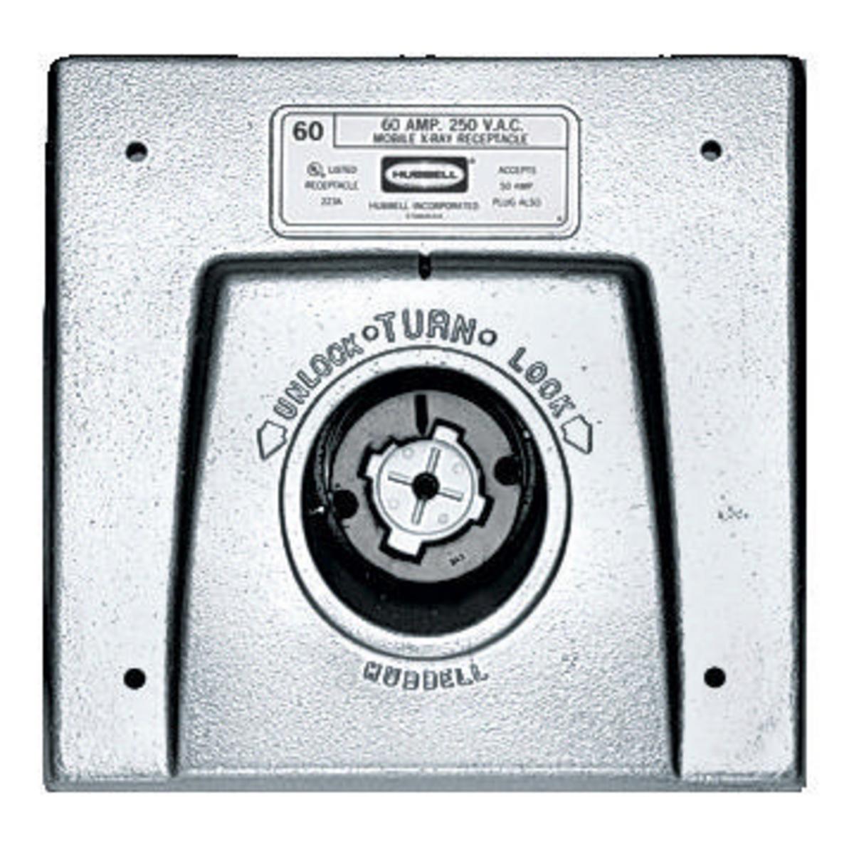 Hubbell Wiring Device-Kellems HBL25503 Locking Receptacles