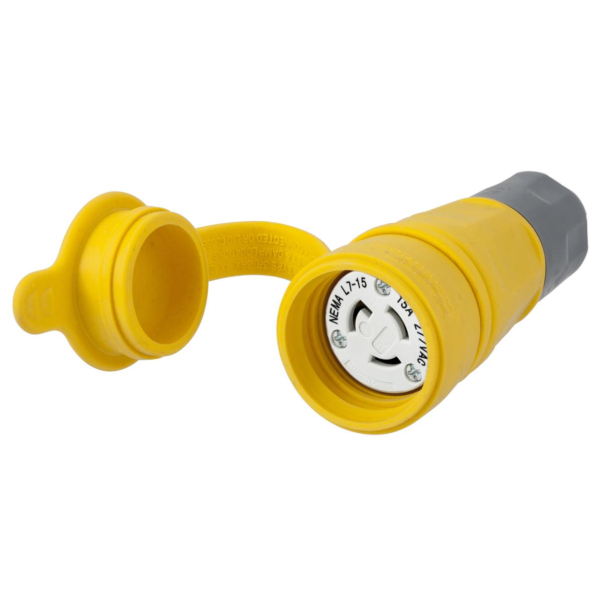 Hubbell Wiring Device-Kellems HBL25W34 Locking Connectors