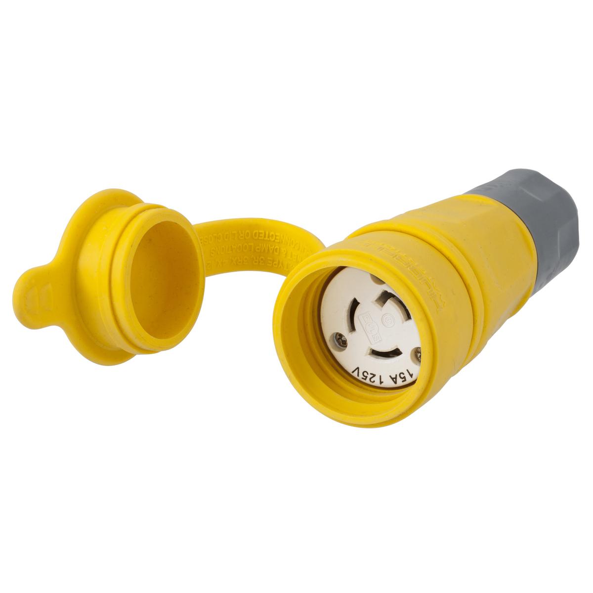 Hubbell Wiring Device-Kellems HBL25W47A Locking Connectors