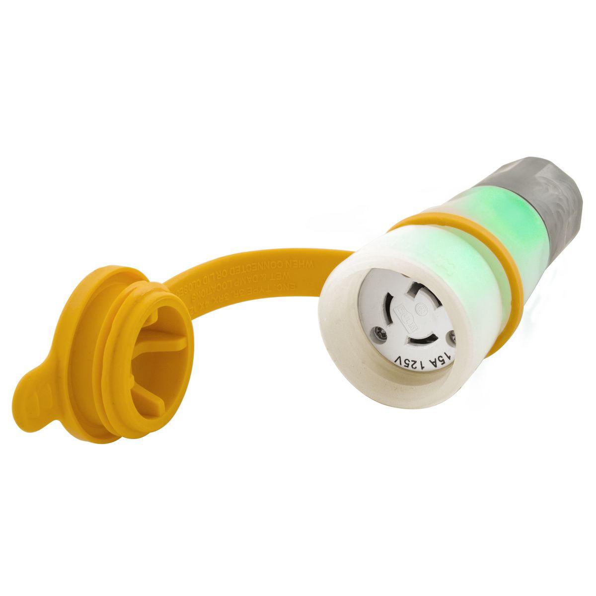 Hubbell Wiring Device-Kellems HBL25W47AWC Locking Connectors