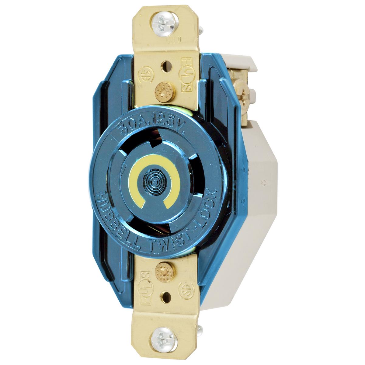 Hubbell Wiring Device-Kellems HBL2610M6 Locking Receptacles