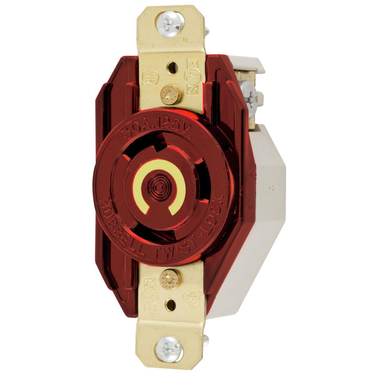 Hubbell Wiring Device-Kellems HBL2610M7 Locking Receptacles