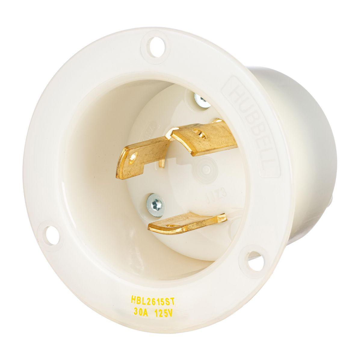 Hubbell Wiring Device-Kellems HBL2615ST Locking Receptacles