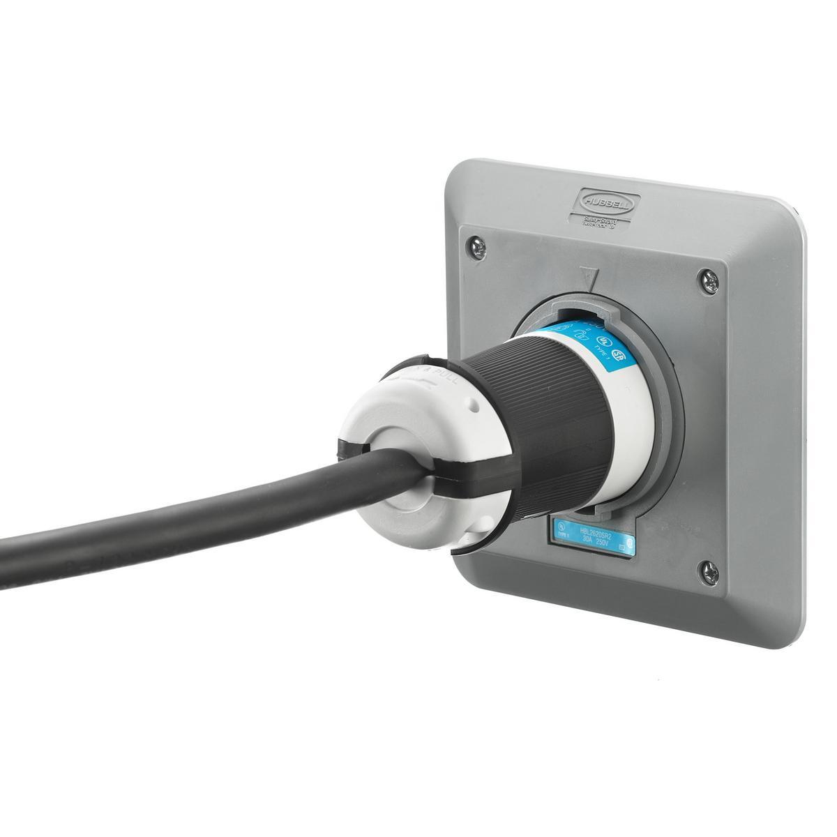 Hubbell Wiring Device-Kellems HBL2620SR2 Locking Receptacles