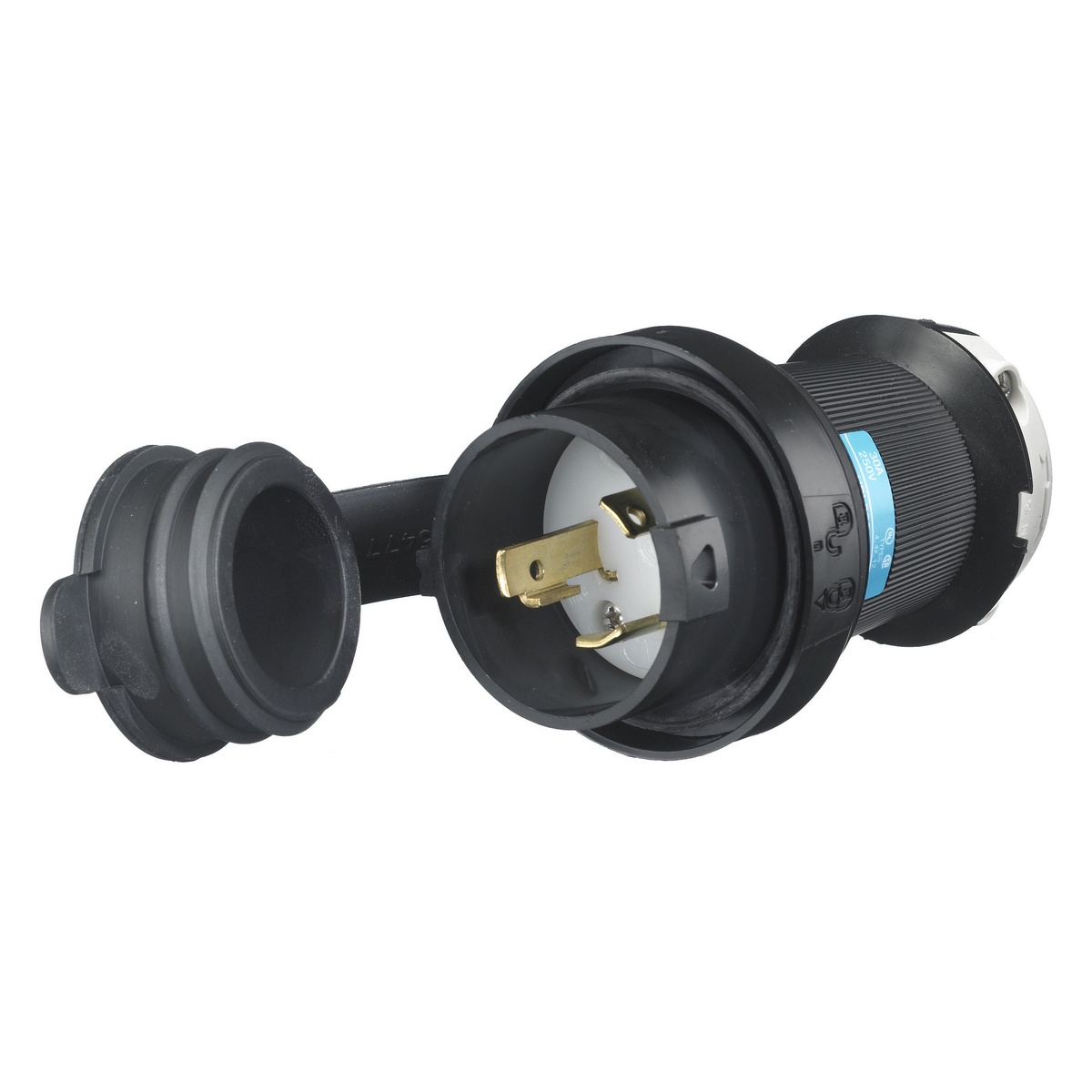 Hubbell Wiring Device-Kellems HBL2621SW Locking Plugs