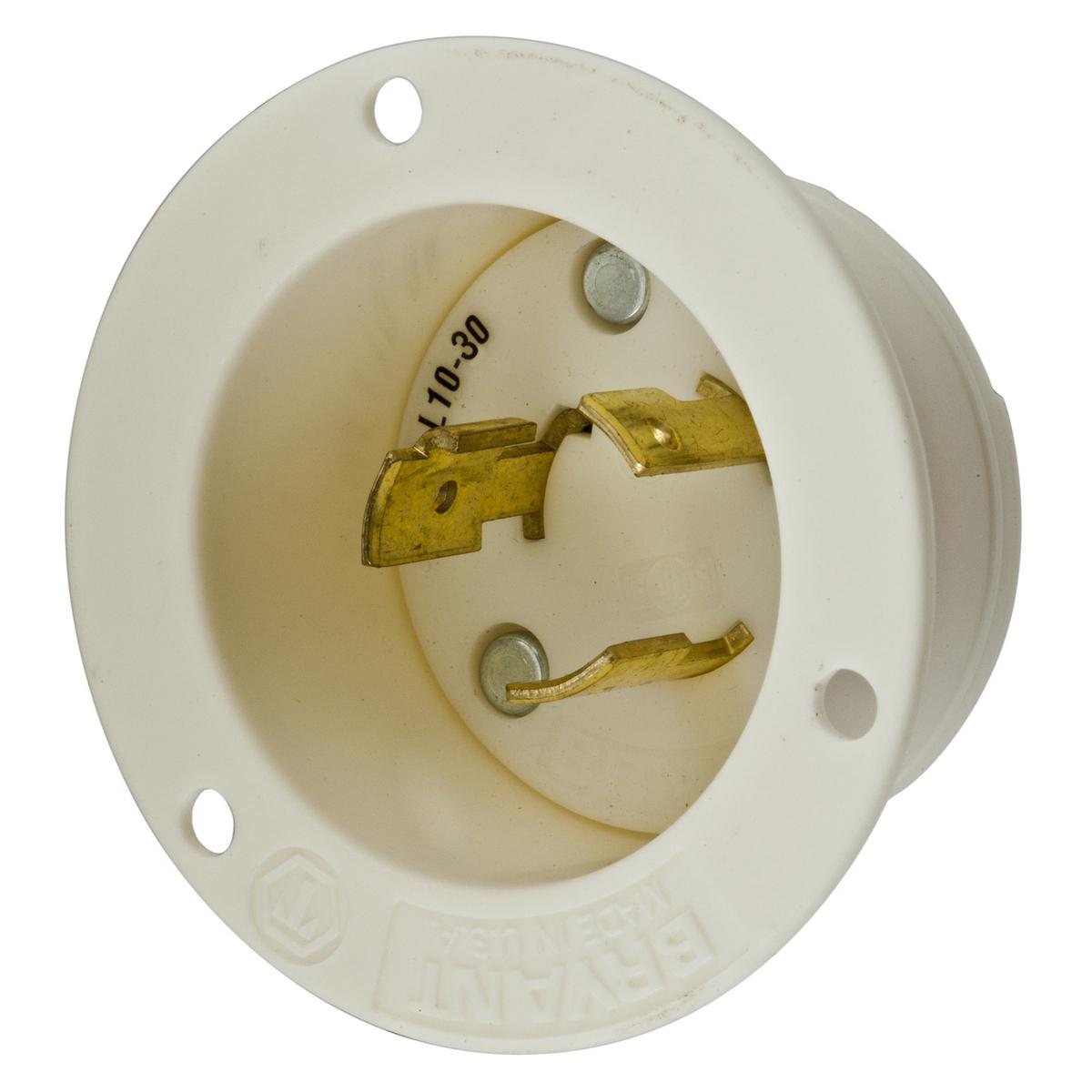 Hubbell Wiring Device-Kellems HBL2665 Locking Flanged Inlets & Outlets