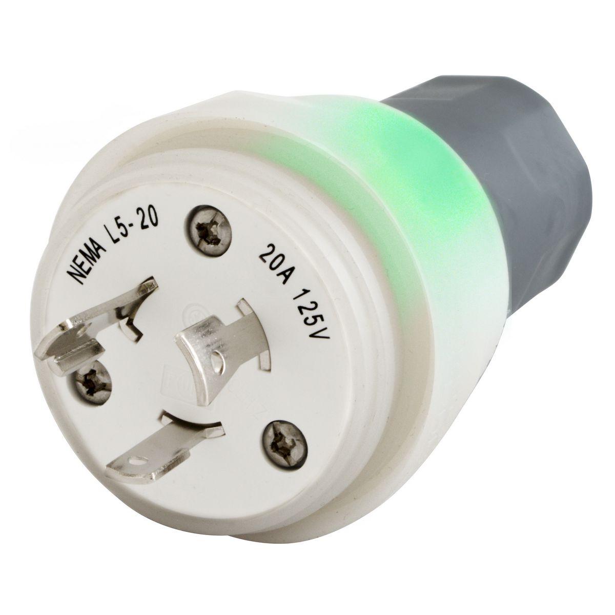 Hubbell Wiring Device-Kellems HBL26W47WC Locking Plugs