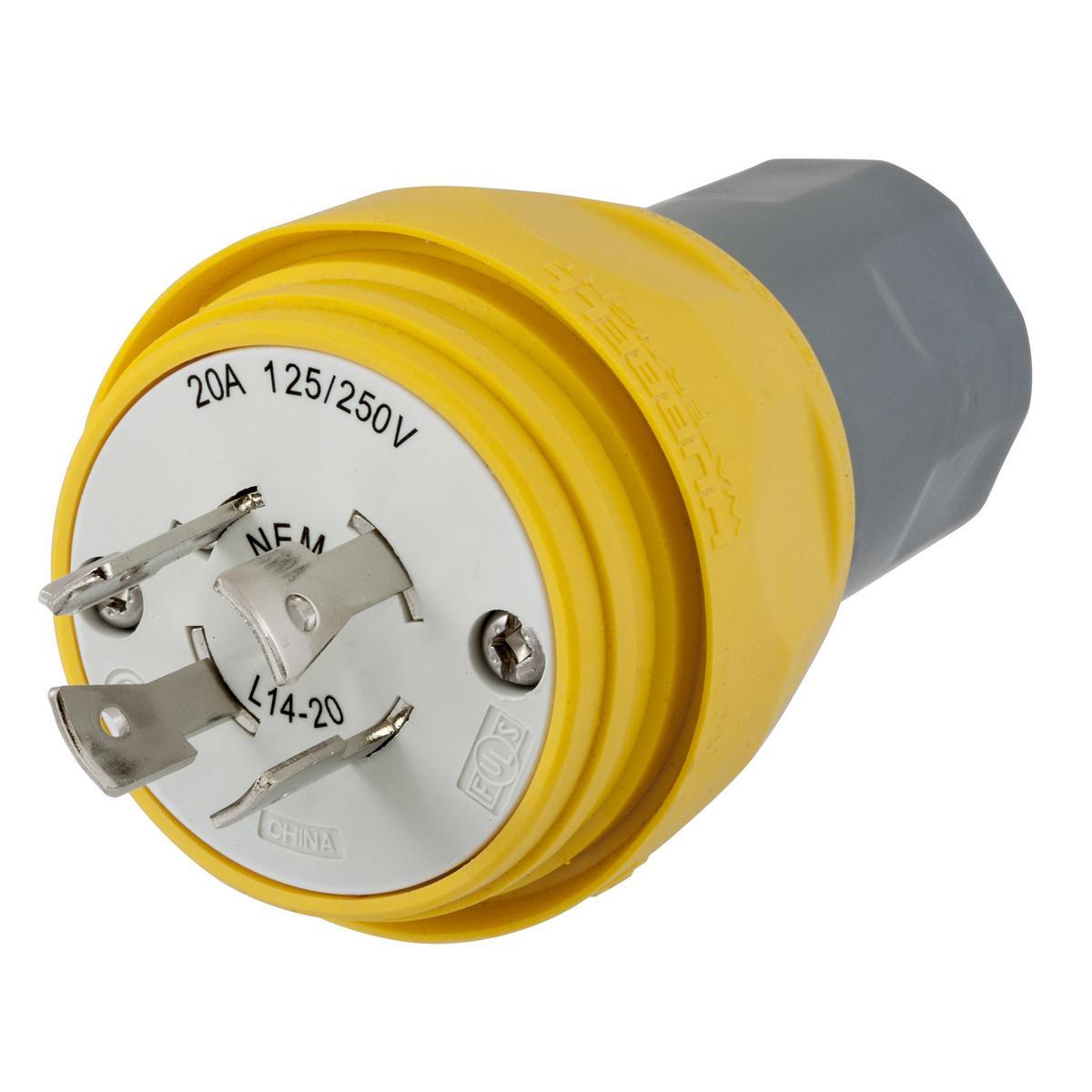 Hubbell Wiring Device-Kellems HBL26W74 Locking Plugs