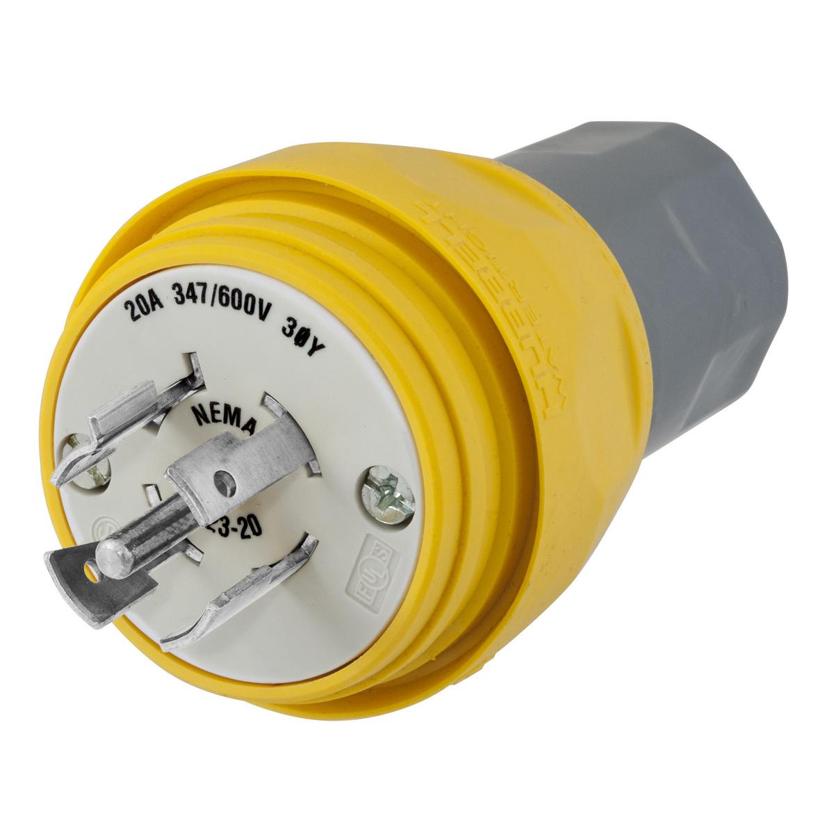Hubbell Wiring Device-Kellems HBL26W83 Locking Plugs