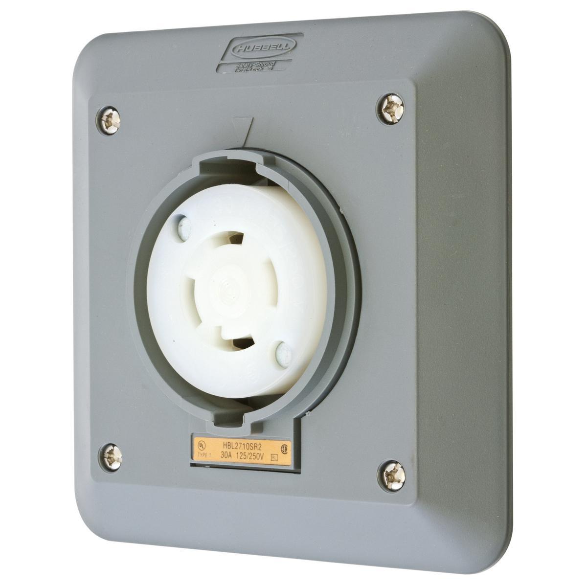 Hubbell Wiring Device-Kellems HBL2710SR2 Locking Receptacles