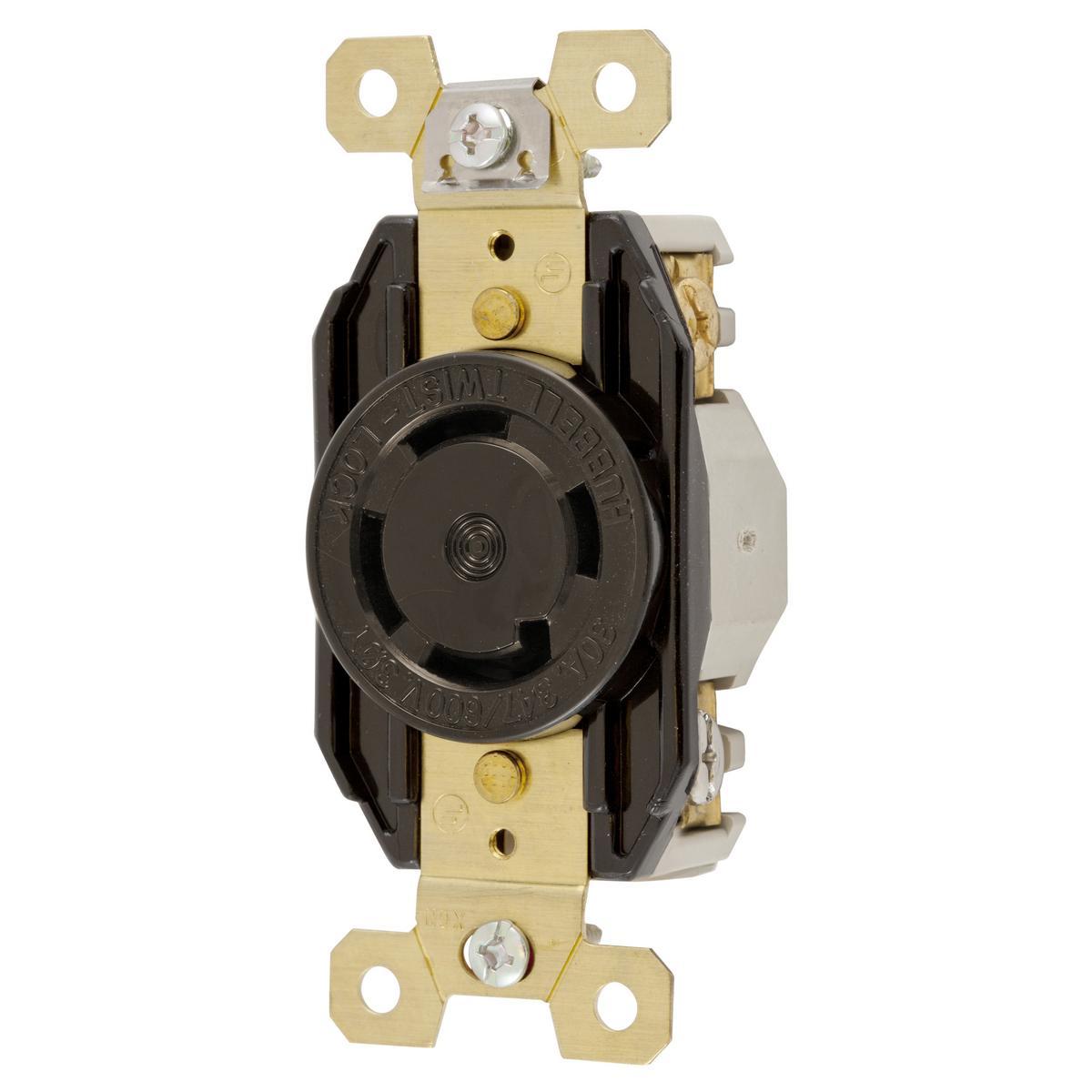 Hubbell Wiring Device-Kellems HBL2770 Locking Receptacles