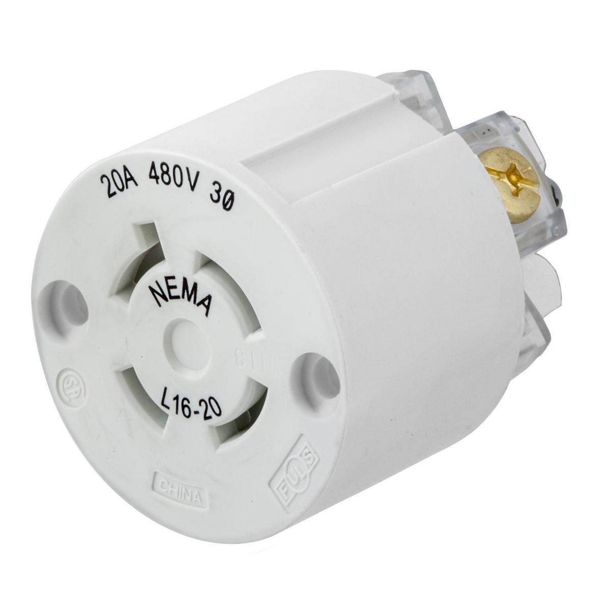 Hubbell Wiring Device-Kellems HBL27W76IN Locking Receptacles