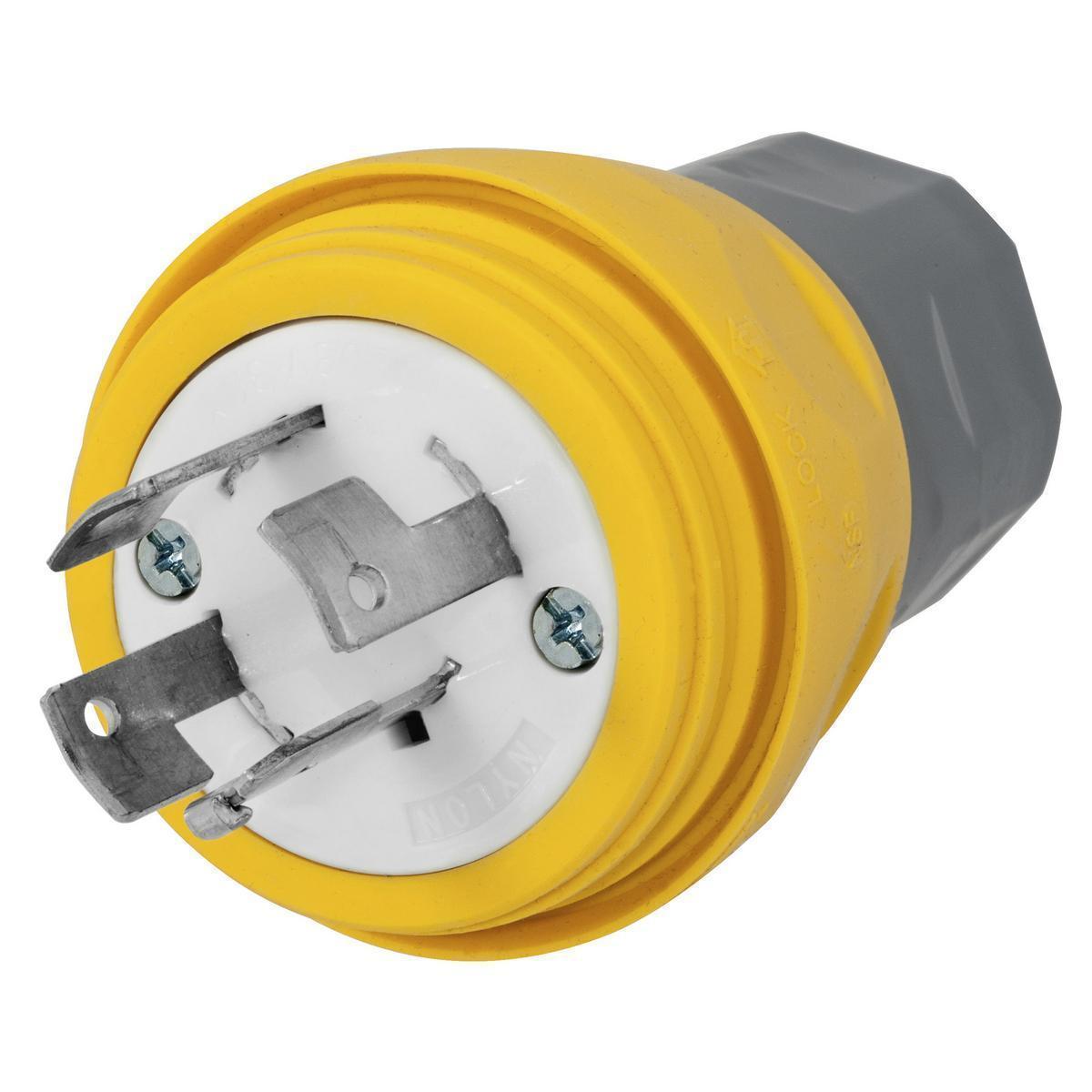 Hubbell Wiring Device-Kellems HBL28W09 Locking Plugs