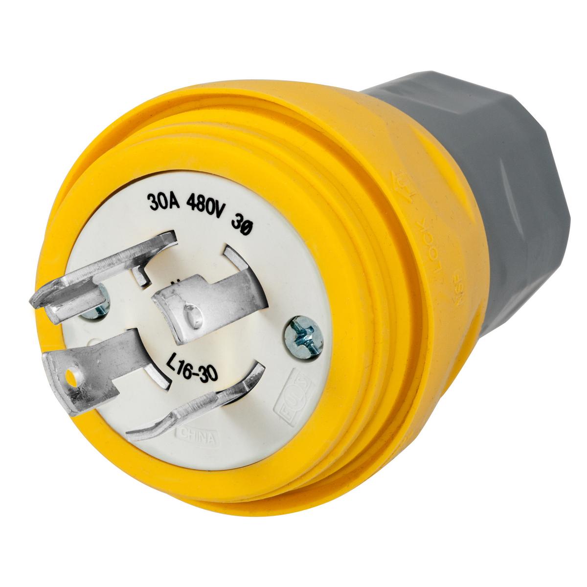 Hubbell Wiring Device-Kellems HBL28W76 Locking Plugs