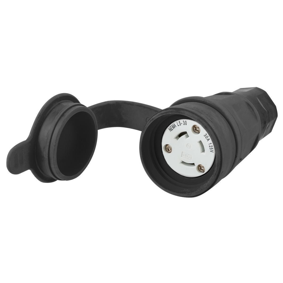 Hubbell Wiring Device-Kellems HBL29W47BK Locking Connectors