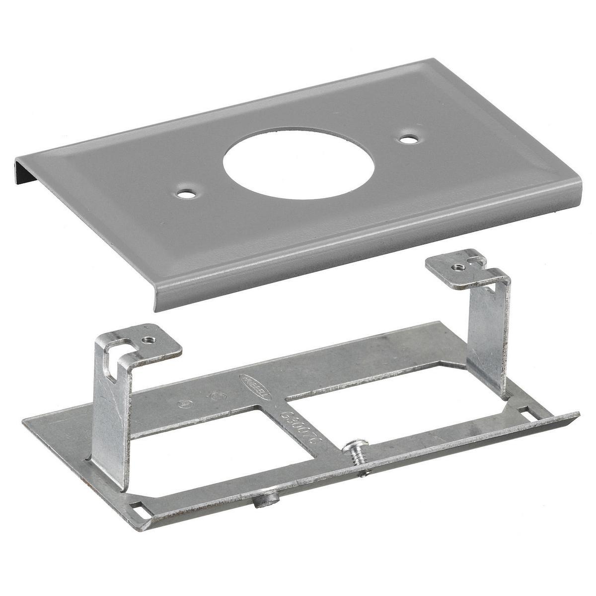 Hubbell Wiring Device-Kellems HBL3027AEGY Raceway Outlet Box Covers & Plates