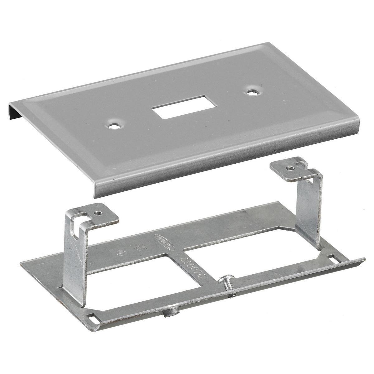Hubbell Wiring Device-Kellems HBL3040CEGY Raceway Outlet Box Covers & Plates