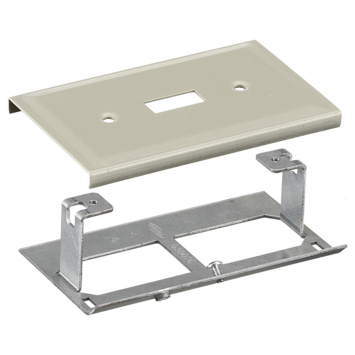 Hubbell Wiring Device-Kellems HBL3040CEIV Raceway Outlet Box Covers & Plates