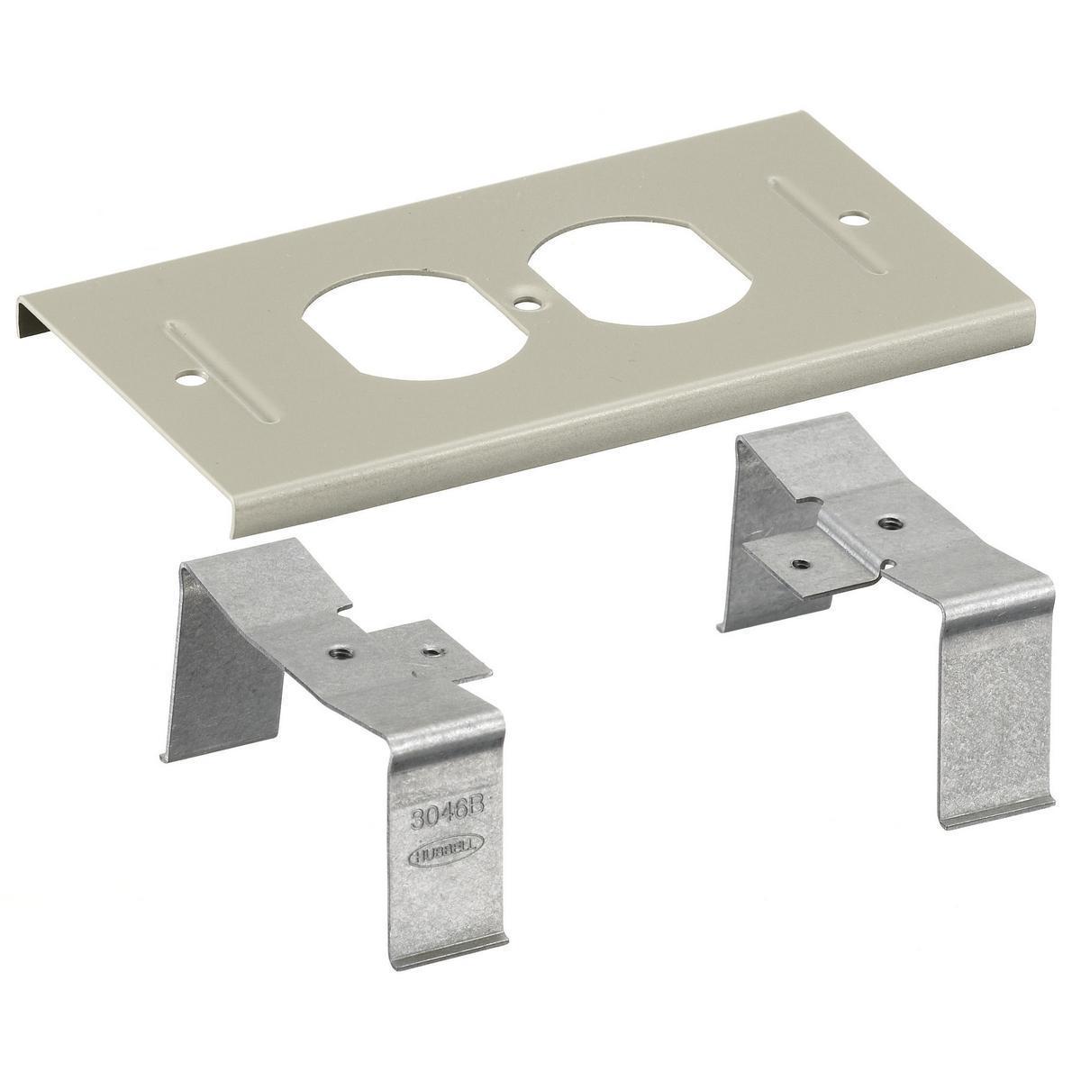 Hubbell Wiring Device-Kellems HBL3046BEIV Raceway Outlet Box Covers & Plates