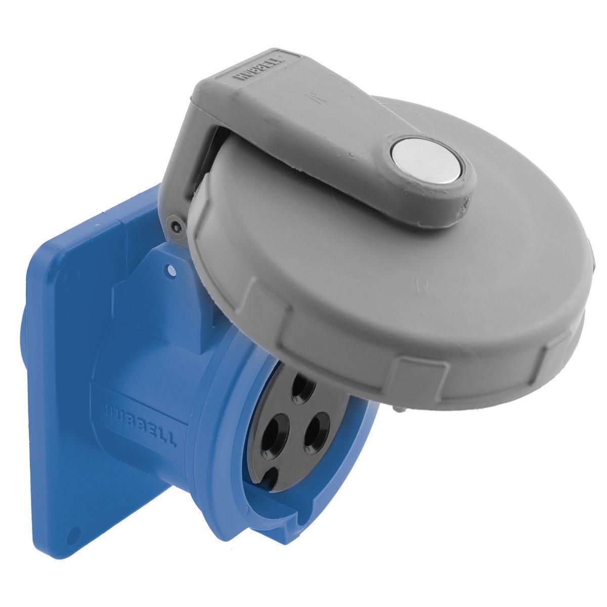 Hubbell Wiring Device-Kellems HBL3100R3W Pin & Sleeve Receptacles
