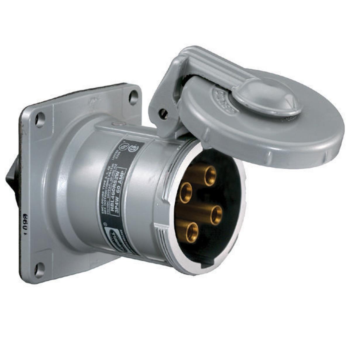 Hubbell Wiring Device-Kellems HBL3200RS2WR Pin & Sleeve Receptacles