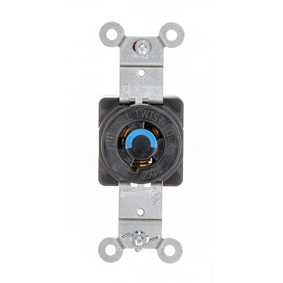 Hubbell Wiring Device-Kellems HBL4560ST Locking Receptacles