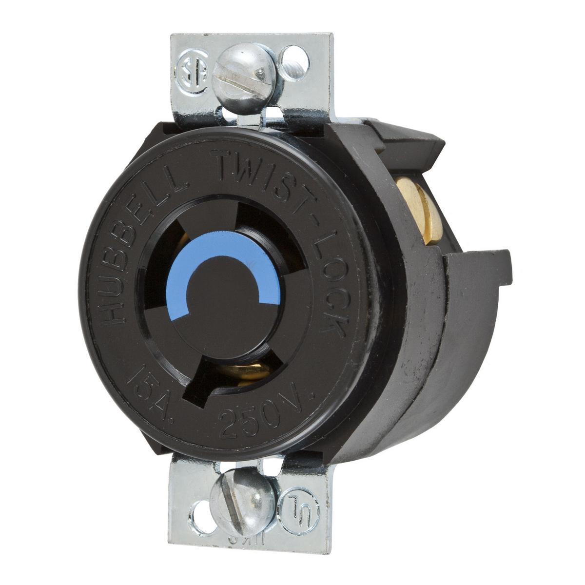 Hubbell Wiring Device-Kellems HBL4563RT Locking Receptacles