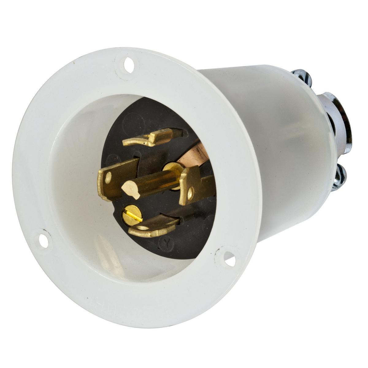 Hubbell Wiring Device-Kellems HBL45985CL Locking Flanged Inlets & Outlets