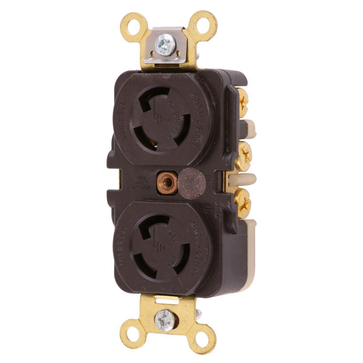 Hubbell Wiring Device-Kellems HBL4700RT Locking Receptacles