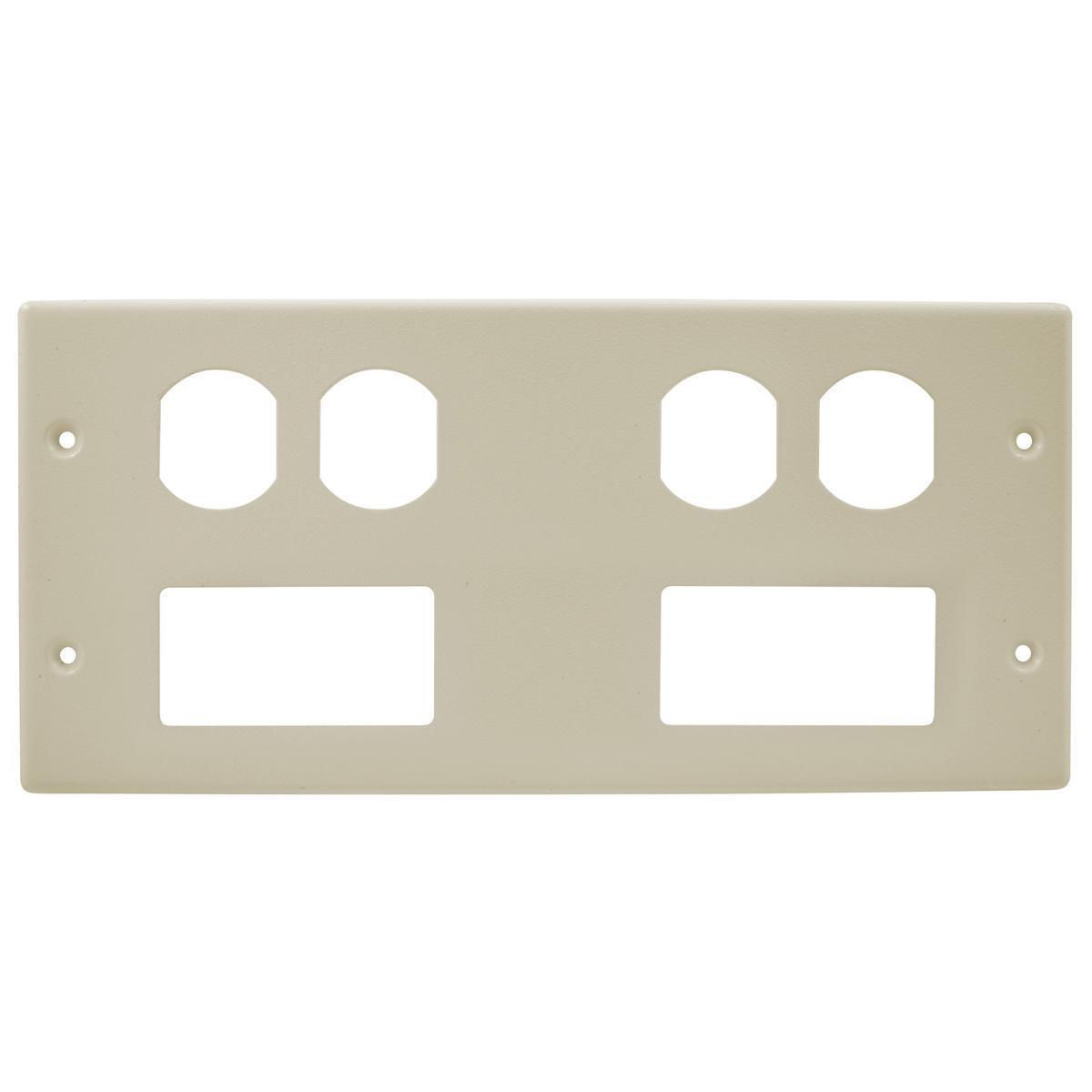 Hubbell Wiring Device-Kellems HBL47472BBRRIV Raceway Outlet Box Covers & Plates