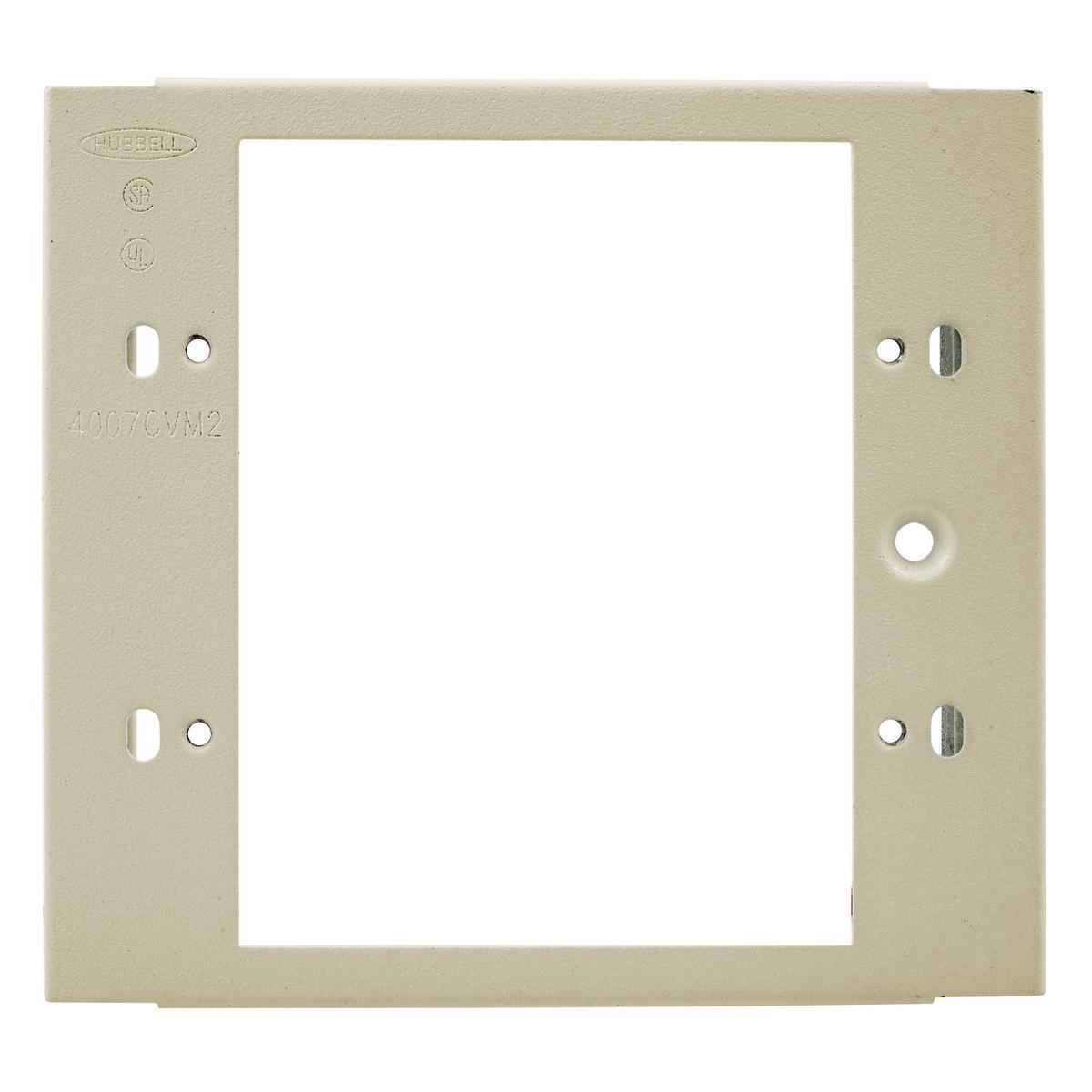 Hubbell Wiring Device-Kellems HBL4747CVM2IV Raceway Outlet Box Covers & Plates
