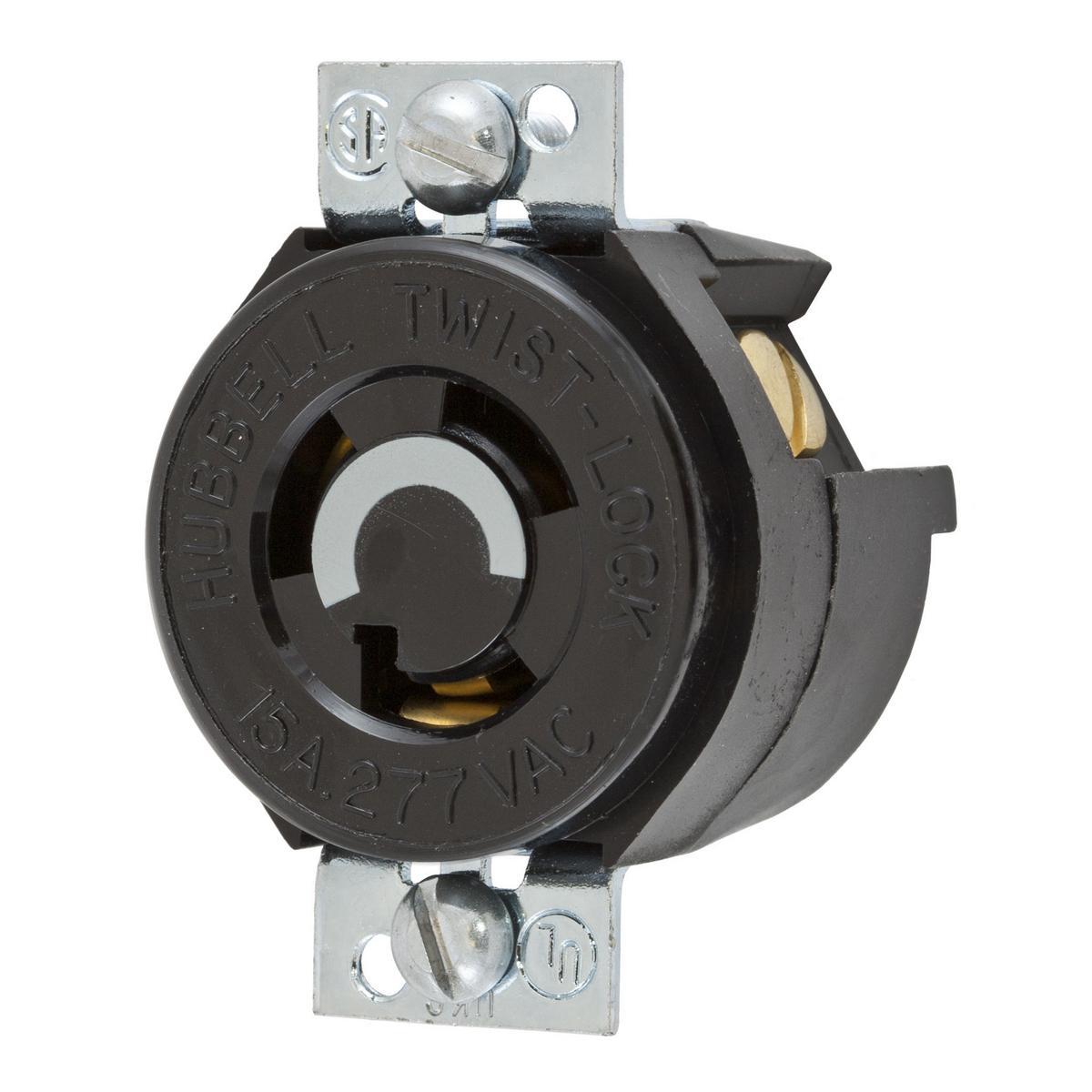 Hubbell Wiring Device-Kellems HBL4763 Locking Receptacles