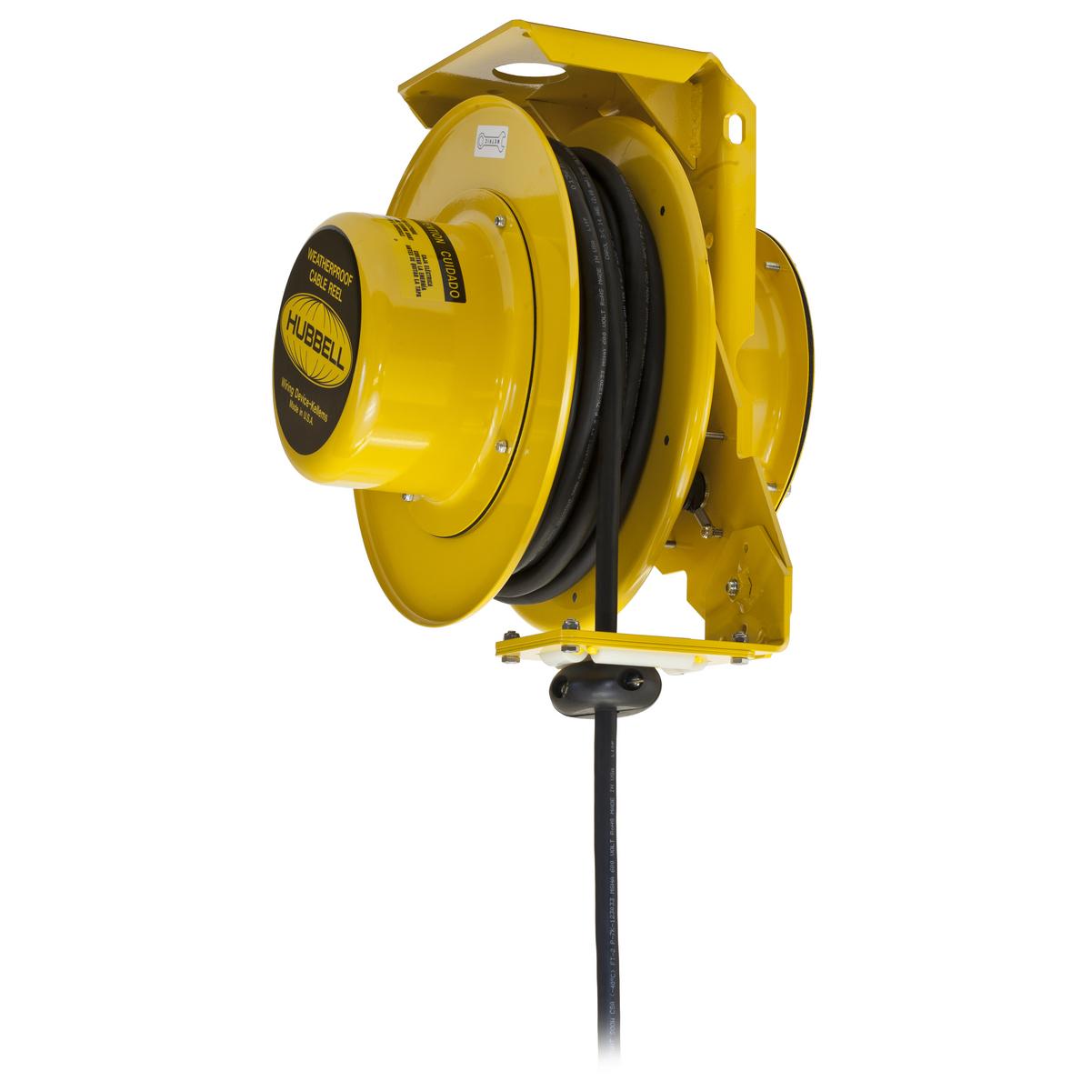 Hubbell Wiring Device-Kellems HBL501242W Extension Cord Reels - Retracting