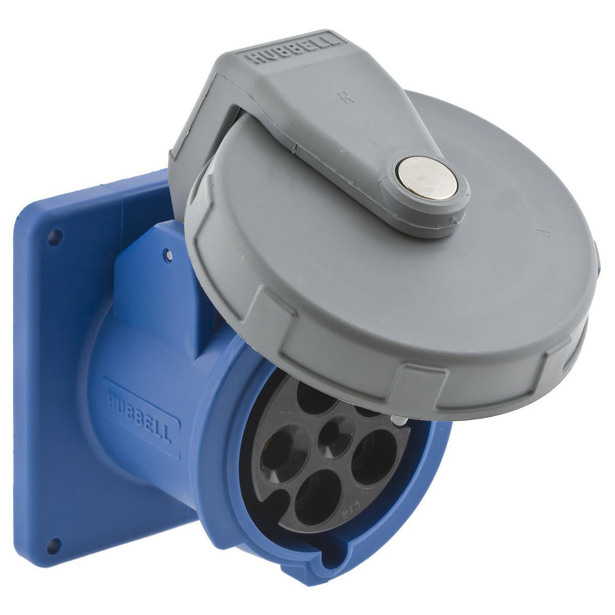 Hubbell Wiring Device-Kellems HBL516R1W Pin & Sleeve Receptacles