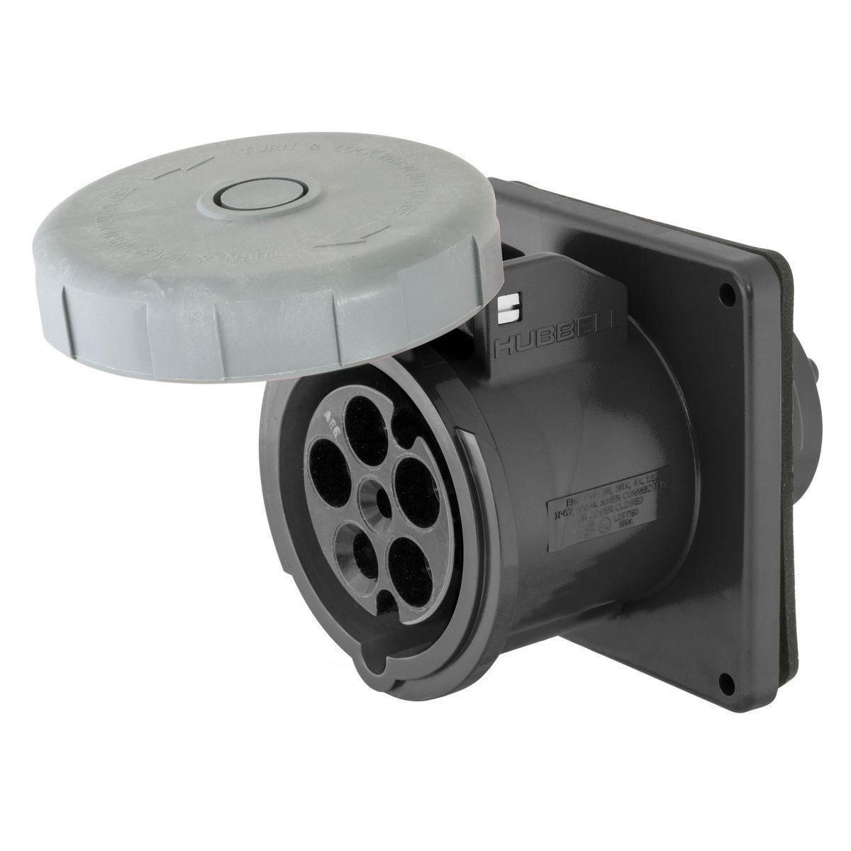 Hubbell Wiring Device-Kellems HBL560R5W Pin & Sleeve Receptacles