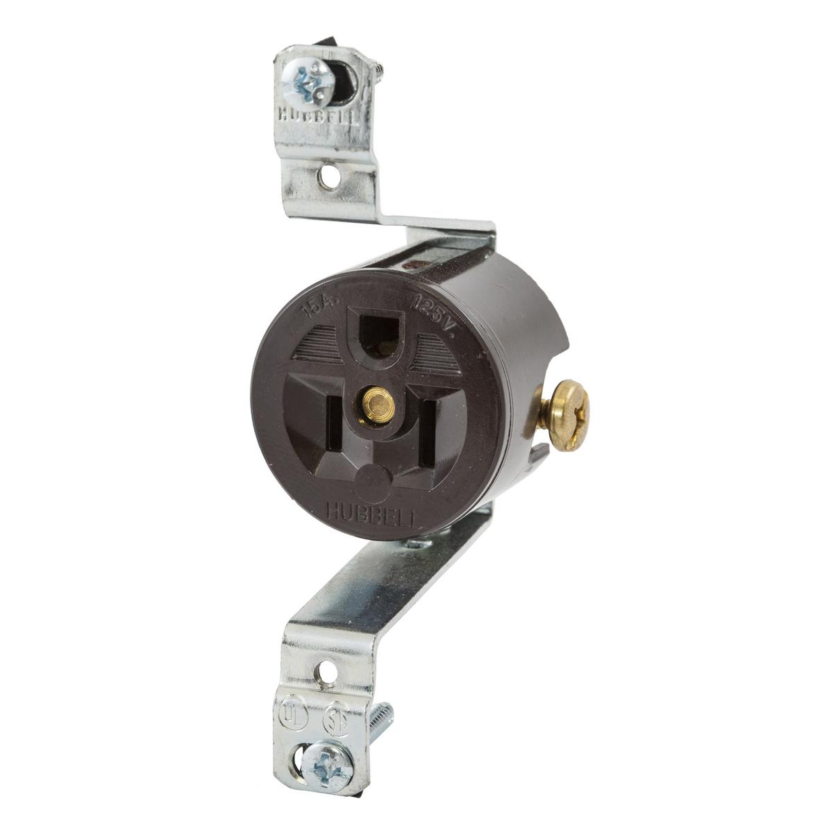 Hubbell Wiring Device-Kellems HBL5236M2 Straight Blade Receptacles