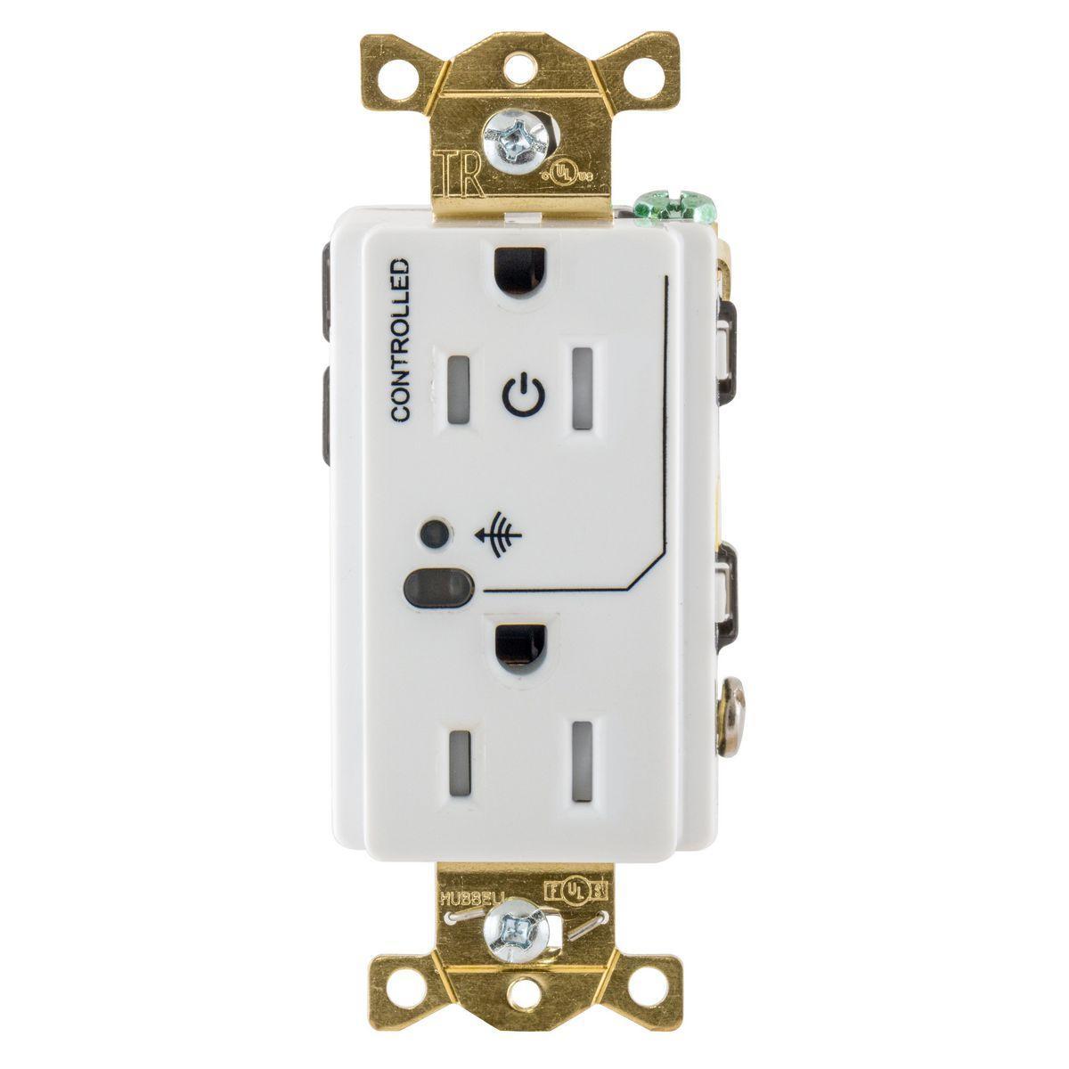 Hubbell Wiring Device-Kellems HBL5262RFC1I Straight Blade Receptacles