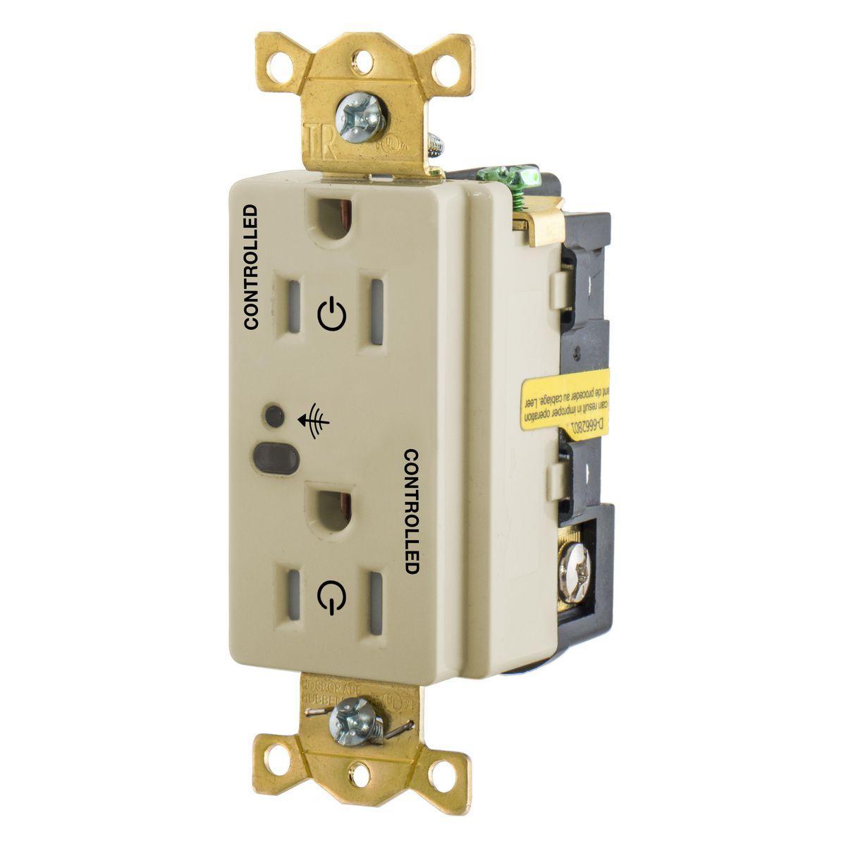 Hubbell Wiring Device-Kellems HBL5262RFC2I Straight Blade Receptacles
