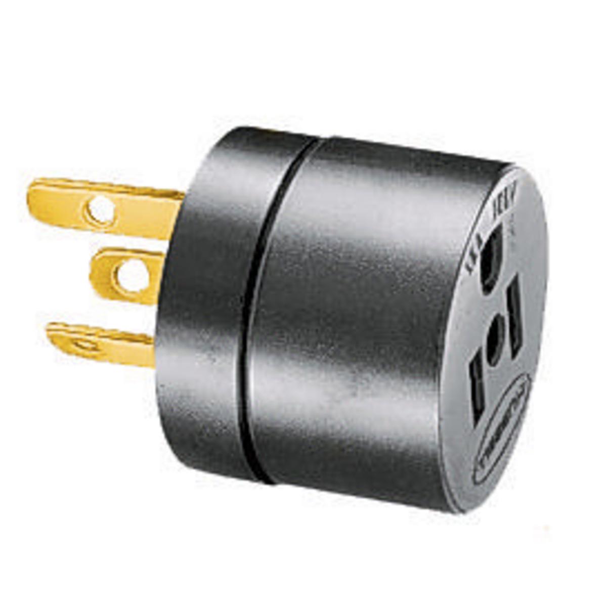 Hubbell Wiring Device-Kellems HBL5289 Straight Blade Plug Adapters