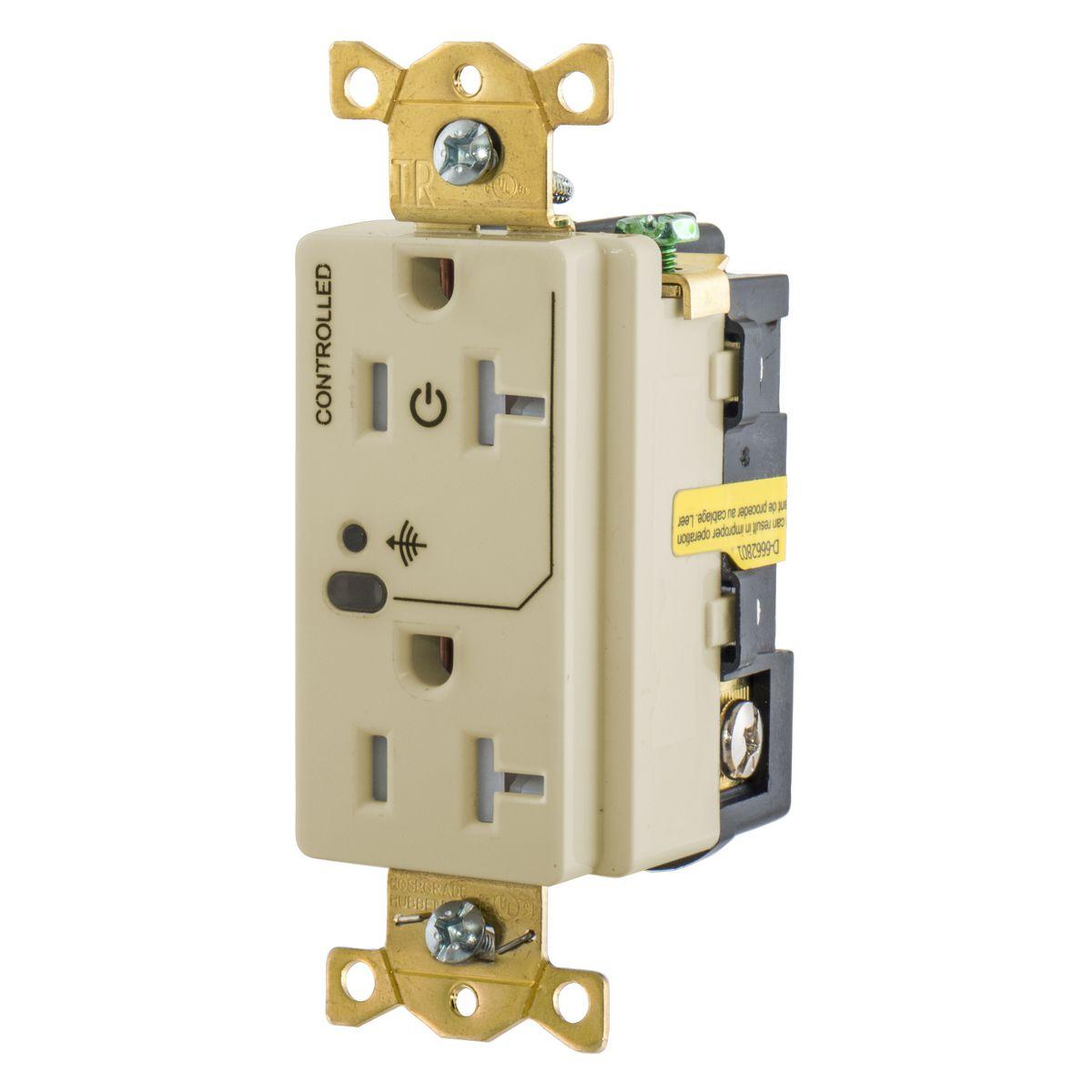 Hubbell Wiring Device-Kellems HBL5362RFC1I Straight Blade Receptacles