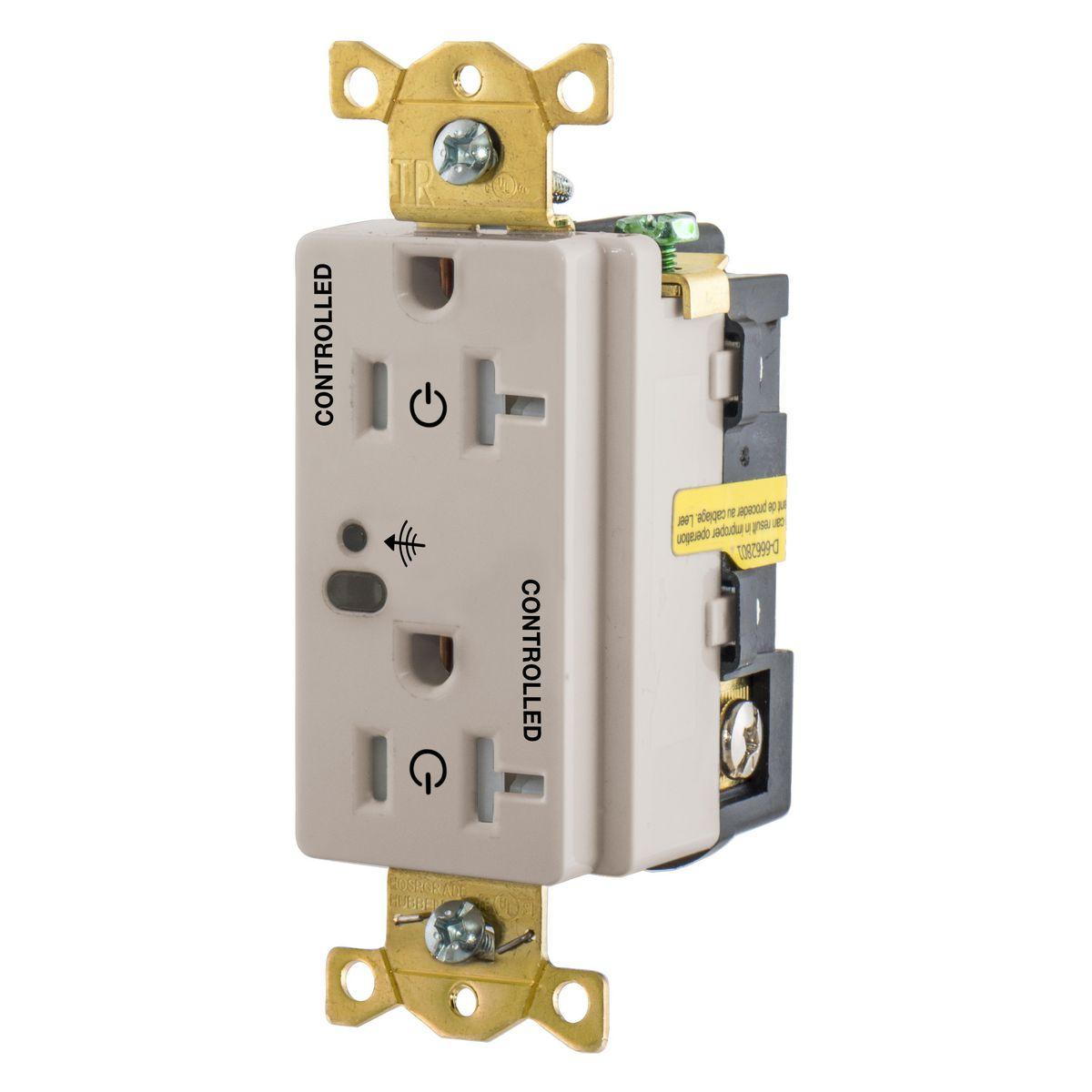 Hubbell Wiring Device-Kellems HBL5362RFC2LA Straight Blade Receptacles
