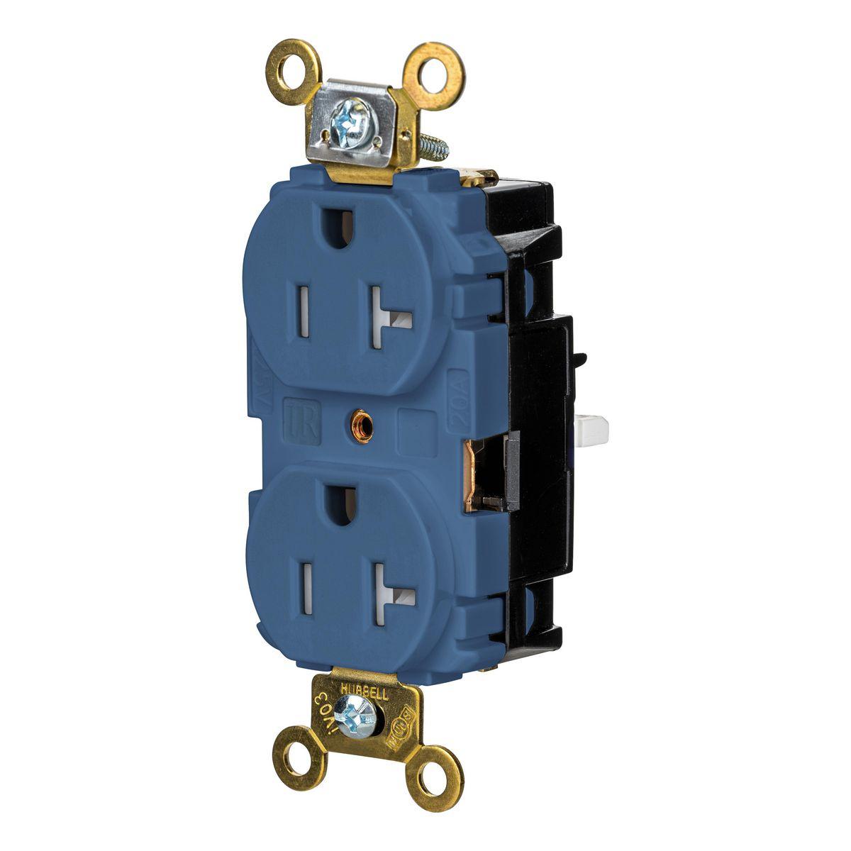 Hubbell Wiring Device-Kellems HBL5362STBLTR Straight Blade Receptacles