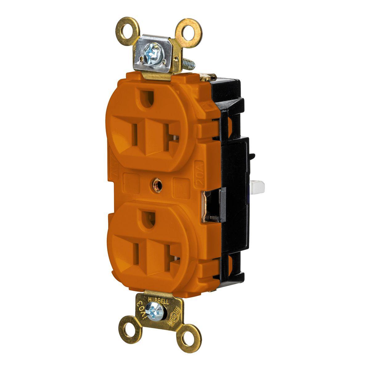 Hubbell Wiring Device-Kellems HBL5362STO Straight Blade Receptacles