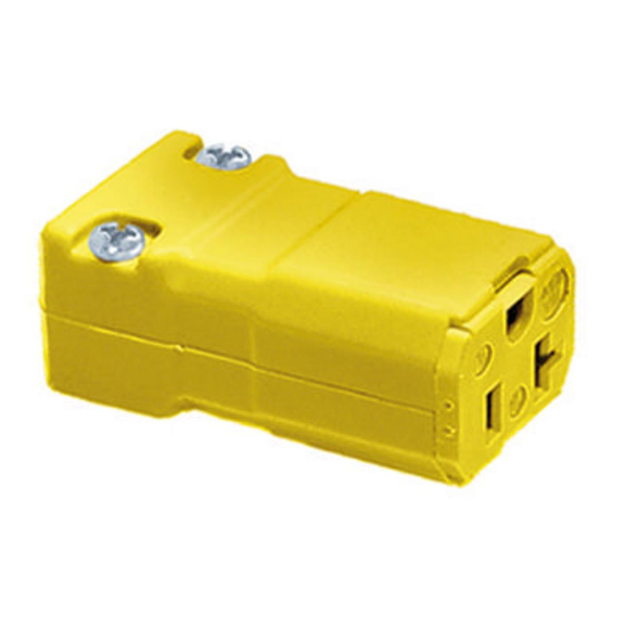 Hubbell Wiring Device-Kellems HBL5369VY Straight Blade Connectors