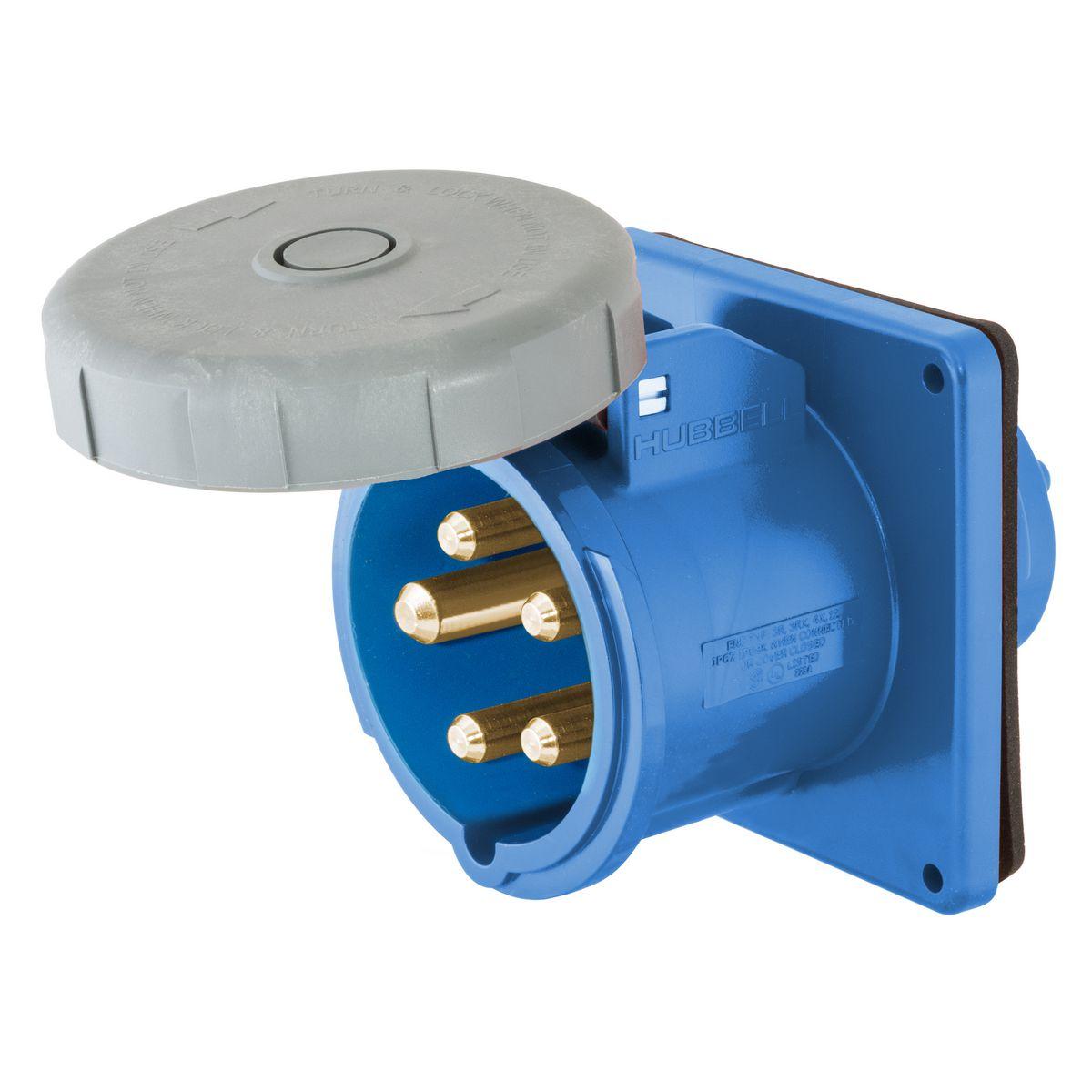 Hubbell Wiring Device-Kellems HBL560B9WR Pin & Sleeve Inlets