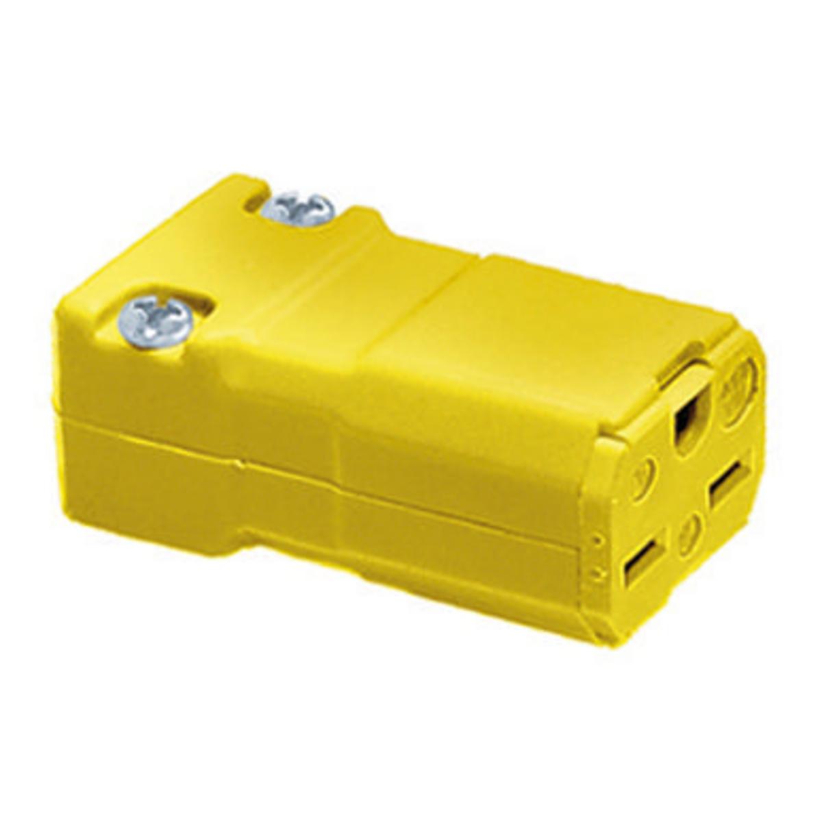 Hubbell Wiring Device-Kellems HBL5669VY Straight Blade Connectors