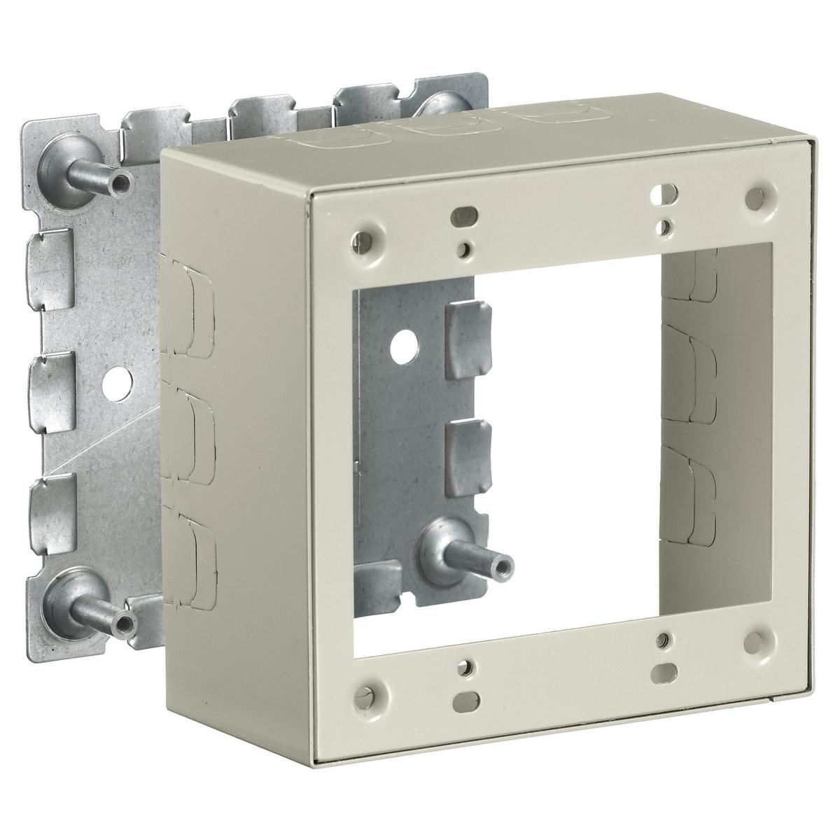 Hubbell Wiring Device-Kellems HBL5744S2IVA Raceway Outlet Boxes