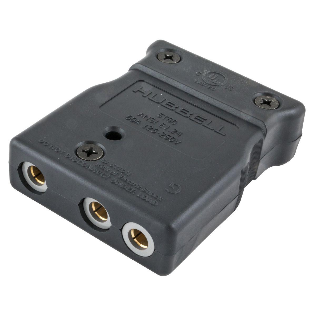 Hubbell Wiring Device-Kellems HBL60SPF Lighting Connectors & Accessories