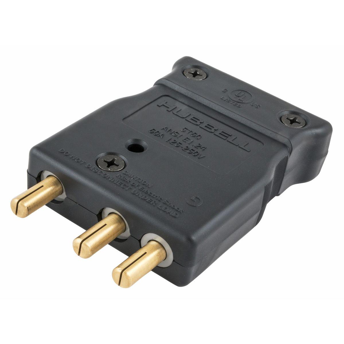 Hubbell Wiring Device-Kellems HBL60SPM Lighting Connectors & Accessories